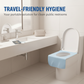 📢📢50 % de réduction !! ⏰Lot de housses de siège de toilettes jetables imperméables🚽