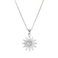 🌻 50% OFF NOW! ✨ Sunflower Pendant Necklace for Women – Sparkling Cubic Zirconia, Lightweight & Durable Gold-Tone Finish 💛