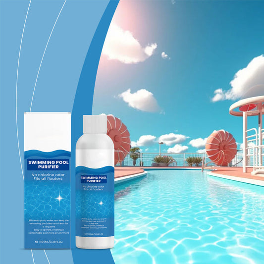 💧🌊🚀 PROMO -50% ! Liquide de Rinçage au pH Neutre – Élimine Eau Verte, Sans Odeur de Chlore (100 ml)