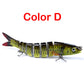 🐟 LIMITED-TIME 50% OFF! 🌊 Multi-Segmented Bionic Fishing Lure – Realistic Swim, 3D Eyes, Fresh & Salt Water ✨