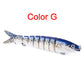 🐟 LIMITED-TIME 50% OFF! 🌊 Multi-Segmented Bionic Fishing Lure – Realistic Swim, 3D Eyes, Fresh & Salt Water ✨