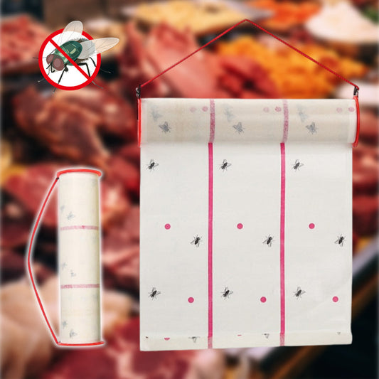 📢📢50 % DE RÉDUCTION !! ⏰Ruban adhésif anti-mouches puissant et inodore🪰🚫