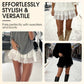 🌸Chic Pleated Lace Trim Mini Skirt