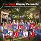 Patriotic Hanging Swirls & Banner Decorations