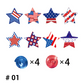 Patriotic Hanging Swirls & Banner Decorations