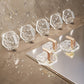 5PCS Punch-Free Ripple Wall Adhesive Hooks