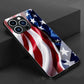 📱 LIMITED-TIME 50% OFF! 💥 Vibrant Patriotic Glass Phone Case – Tempered Glass, Shockproof TPU, Anti-Fingerprint ✨