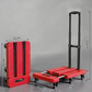 Foldable Utility Cart with Telescopic Handle and Smooth Wheels