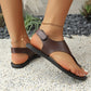 Women's Flat Toe Ring Sandals