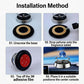 Solar-Powered Rotating Car Aroma Air Freshener