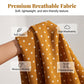 Women's V-Neck Polka Dot Maxi Dress