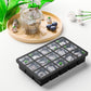 Stackable Silicone Ice Cube Trays with Lid