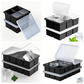 Stackable Silicone Ice Cube Trays with Lid