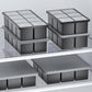 Stackable Silicone Ice Cube Trays with Lid