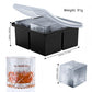 Stackable Silicone Ice Cube Trays with Lid