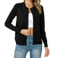 Women's Classic Crew Neck Cardigan