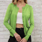Women's Classic Crew Neck Cardigan
