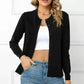 Women's Classic Crew Neck Cardigan