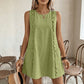 Women's Elegant Sleeveless Ruffle Dress