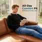 High-Stretch Double-Stitched Men's Jeans