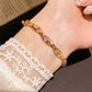 ✨Buy 1 Get 1 Free💎Retro Crossover Twisted Multicolor Zircon Adjustable Bracelet for Women