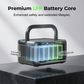 300W Outdoor Power Supply with LFP Battery