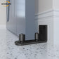 🔥Hot Sale 50% OFF⚡EaseLife Barn Door Bottom Guide – Adjustable Roller, Easy Wall‑Mount Install