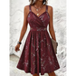 Women's Elegant Flowy V-Neck Dress