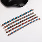 Antique Copper Finish Magnetic Stone Bracelet