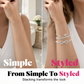 Women's Elegant Fashion Bracelet Set