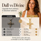 🎉 2026 Sale — Over 20 800 Sold!✨ Women's Sparkling Twisted Knot Cross Pendant Necklace