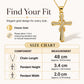🎉 2026 Sale — Over 20 800 Sold!✨ Women's Sparkling Twisted Knot Cross Pendant Necklace
