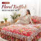 🌸 50% OFF! ✨ 3-Piece Floral Ruffled Bed Skirt Set – Elegant Ruffle Design, Fade-Resistant Reactive Dyeing & Pilling-Resistant Cotton Blend – Conceals Storage with Designer Charm 🛏️