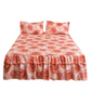 🌸 50% OFF! ✨ 3-Piece Floral Ruffled Bed Skirt Set – Elegant Ruffle Design, Fade-Resistant Reactive Dyeing & Pilling-Resistant Cotton Blend – Conceals Storage with Designer Charm 🛏️