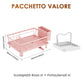 Kitchen Dish Rack with 360° Rotating Spout