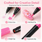 ⏳Time-Limited Special⏰ 24 Colors Dual Ended Nail Art Pens Set – Dual-Tip Design, Smooth Ink Flow & Long Lasting Brilliance – Perfect for DIY Manicure ✨