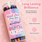 ⏳Time-Limited Special⏰ 24 Colors Dual Ended Nail Art Pens Set – Dual-Tip Design, Smooth Ink Flow & Long Lasting Brilliance – Perfect for DIY Manicure ✨