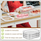 🧊 LIMITED‑TIME 50% OFF! 🥬 22,194 Sold – Clear Fridge Storage Container with Lid – Transparent Visibility, Stackable Design & 3 Size Options 🥑