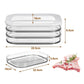 🧊 LIMITED‑TIME 50% OFF! 🥬 22,194 Sold – Clear Fridge Storage Container with Lid – Transparent Visibility, Stackable Design & 3 Size Options 🥑
