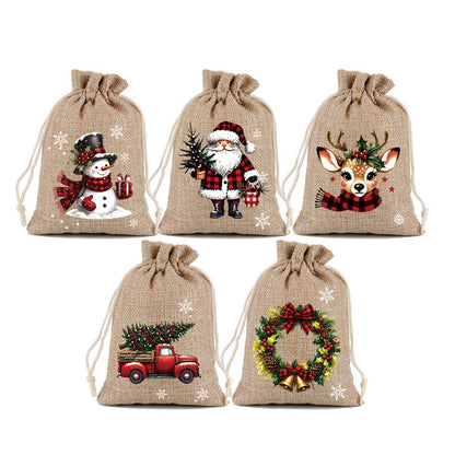 🎄Christmas Drawstring Gift Bags