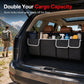 🚗 50% OFF NOW! 🧳 Oxford Cloth Car Trunk Organizer – Backseat Hanging Storage Bag, 90x12x25cm & Durable – For SUV, MPV & Wagon 🧹