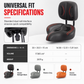 🚲 Save 50%! 🪑 Wide Bicycle Saddle – Backrest & oversized comfort for e-bikes ✨