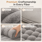 ⏳Time-Limited Special⏰  Plush Pet Furniture Protector: Faux Fur, Anti-Scratch, Non-Slip Back, Quilted