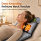 ⏳Time-Limited Special⏰Electric Folding Massage Mattress Pad with Neck Rollers Vibration Heating and Leg Kneading for Full Body Relaxation💆