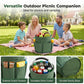 🌳 Foldable Storage Basket with Pockets – 50% OFF! Premium fabric, easy collapse design, 28x28cm – organise garden tools, snacks & essentials. 🌟