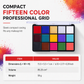 🎨 LIMITED-TIME 50% OFF! 🖌️ 15 Colors Oil Based Face and Body Paint Palette – Wax Based, Vibrant Pigment, Non-Cracking ✨