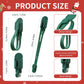🎄 LIMITED-TIME 50% OFF! 🎁 Silicone Christmas Wreath Ties & Traceless Hooks – Reusable, Damage-Free Holiday Decor Hanging Kit ✨