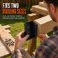 📢📢50% OFF !! ⏰2x4 Inch Wood Fence Post Brackets Railing Wood Post Anchor Bases
