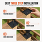 📢📢50% OFF !! ⏰2x4 Inch Wood Fence Post Brackets Railing Wood Post Anchor Bases