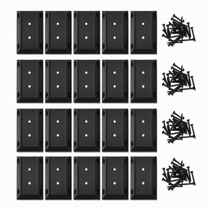 📢📢50% OFF !! ⏰2x4 Inch Wood Fence Post Brackets Railing Wood Post Anchor Bases